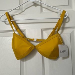 Yellow swimwear bikini